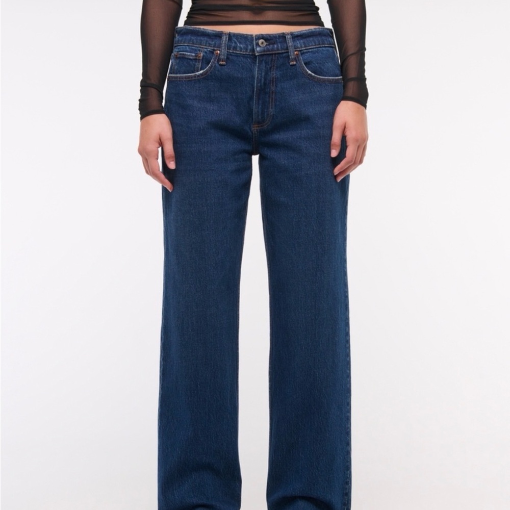 Abercrombie The Baggy low rise Jeans